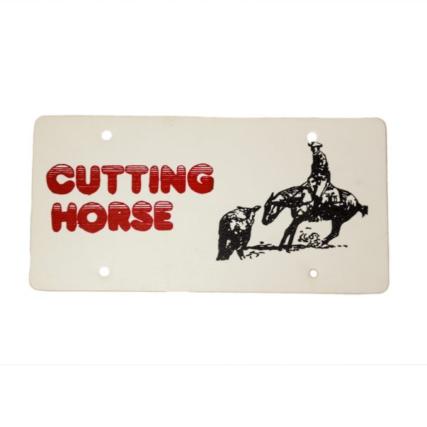 ŚWIAT WESTERNU -Tabliczka Cutting Horse