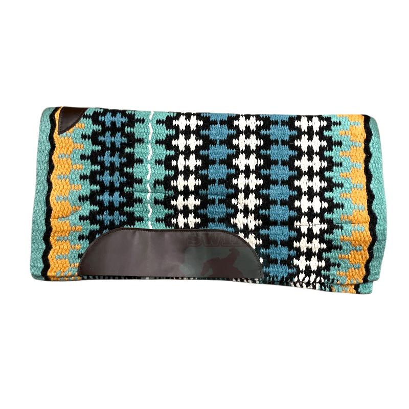 ŚWIAT WESTERNU- Pad westernowy Show Turquoise Mix