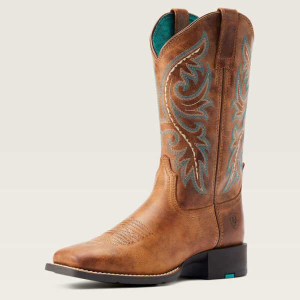 ŚWIAT WESTERNU-Kowbojki damskie Ariat Round Up Back Zip