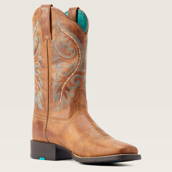 ŚWIAT WESTERNU-Kowbojki damskie Ariat Round Up Back Zip
