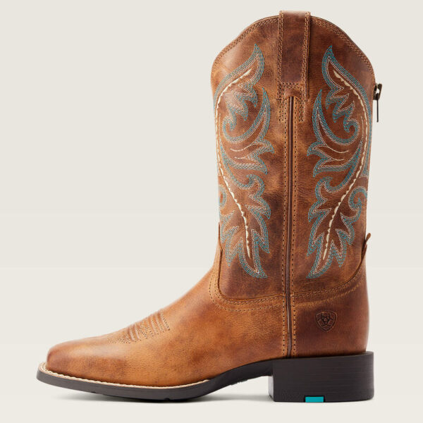 ŚWIAT WESTERNU-Kowbojki damskie Ariat Round Up Back Zip