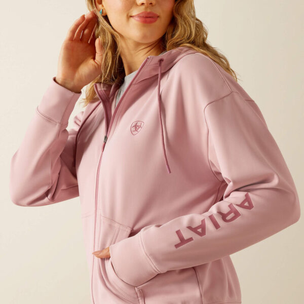 ŚWIAT WESTERNU-Bluza damska Ariat Breeze Full Zip Hoodie