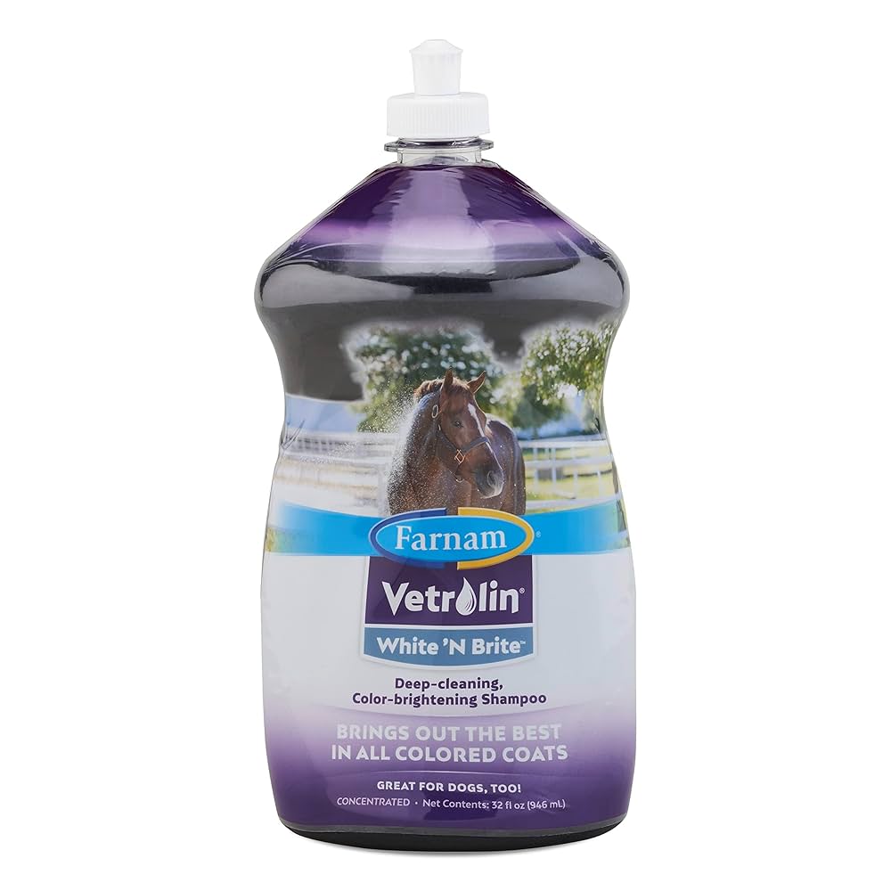 ŚWIAT WESTERNU- Szampon Vetrolin White N Brite Farnam