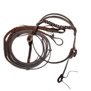 ŚWIAT WESTERNU- Ogłowie i wodze Harness