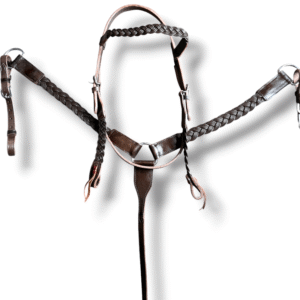 Ogłowie i napierśnik braided